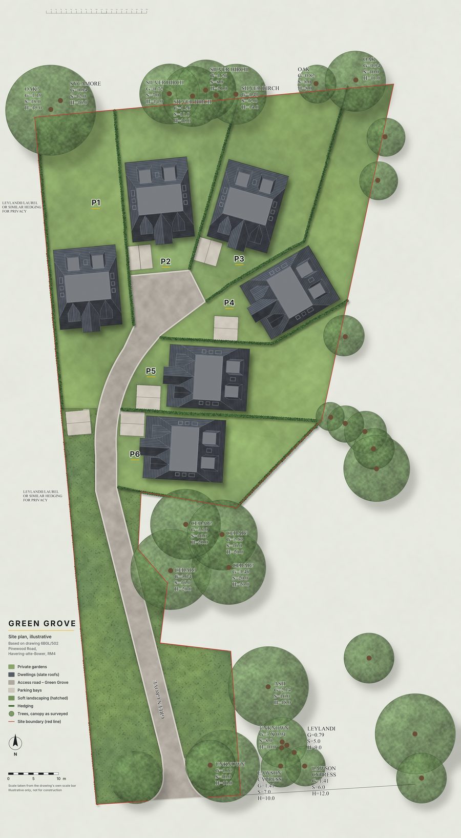 Redrawn block plan